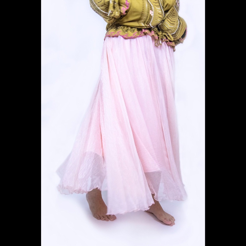 Flowy Pink Skirt SOLD